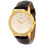 Beyond Super Clone Calatrava Yellow Gold Leather 36 mm