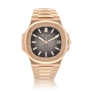 Beyond Super Clone Nautilus 18K Rose Gold Sapphire 40 mm