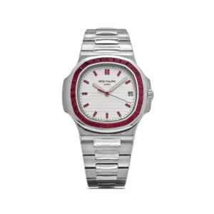 Beyond Super Clones Nautilus Platinum Ruby 40 mm Watch