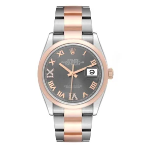 Beyond Super Clones Date Just Rose Gold Roman Oyster