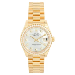 Beyond Super Clone Datejust 18K Yellow Gold 31 mm President