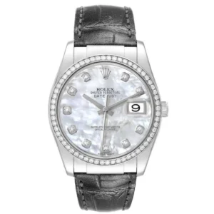 Beyond Superclones Datejust White Gold Diamond 36 mm