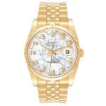 Beyond Superclone Datejust Yellow Gold Diamond 36 mm