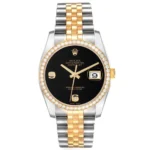 Beyond Super Clone Datejust Yellow Gold Steel Diamond 36 mm
