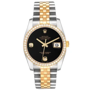 Beyond Super Clone Datejust Yellow Gold Steel Diamond 36 mm