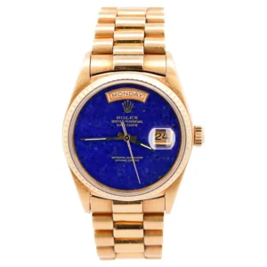Beyond Superclones Day-Date 18K Gold Lapis Lazuli 36 mm