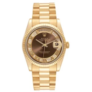 Beyond Superclones Day-Date Yellow Gold Diamond 36 mm