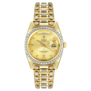 Beyond Super Clone Day-Date Yellow Gold Diamond 36 mm