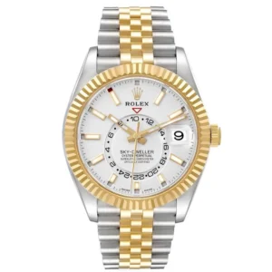 Beyond Super Clones Sky-Dweller Gold Steel Jubilee 42 mm