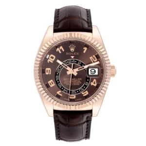 Beyond Superclone Sky-Dweller Rose Gold Leather 42 mm