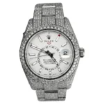Beyond Super Clone Sky-Dweller Stainless Steel Diamond 42 mm