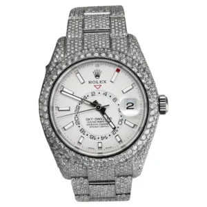 Beyond Super Clone Sky-Dweller Stainless Steel Diamond 42 mm