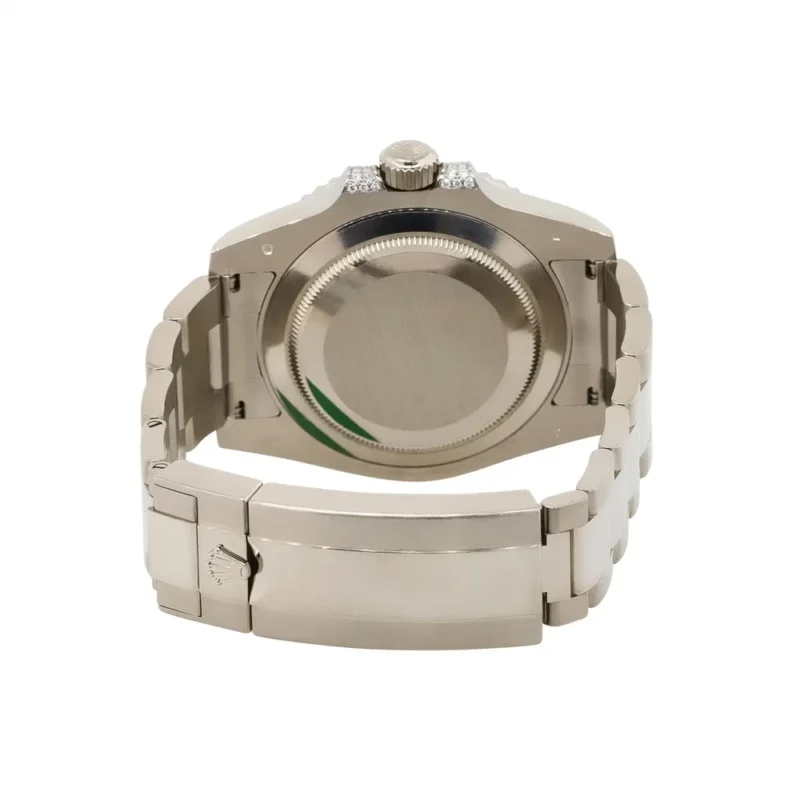 Beyond Super Clone Submariner 18K White Gold Diamond Sapphire 40 mm - Image 6