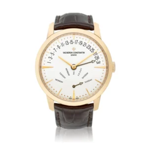 Beyond Super Clone Patrimony 18K Pink Gold Leather 42.5mm