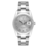 Beyond Super Clone Day-Date White Gold Oyster