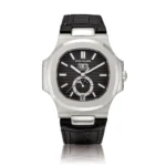 Beyond Super Clones Nautilus Steel Sapphire Leather 40.5 mm