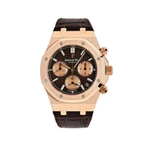 Beyond Superclones 18K Rose Gold Sapphire Leather 41 mm