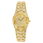 Beyond Super Clone Gold Diamond 25 mm Bracelet