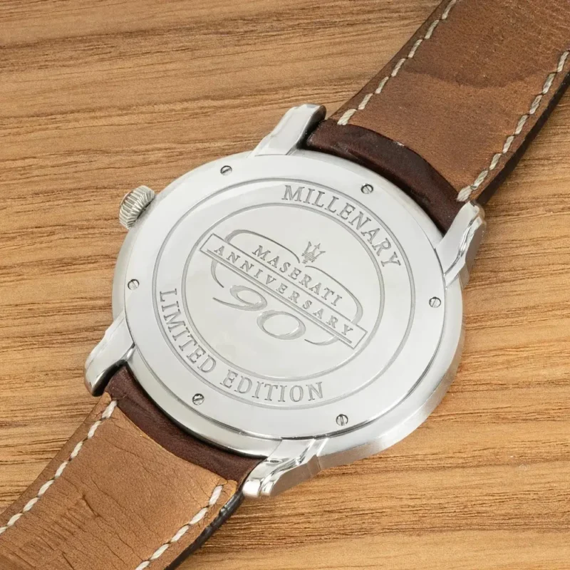 Beyond Super Clone Millenary Steel Leather Oval 49 mm - Image 6