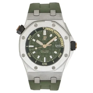 Beyond Superclones Steel Rubber Bracelet 42 mm