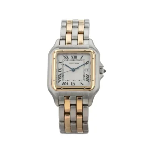 Beyond Super Clone Panthere 18K Yellow Gold Steel Quartz 20 mm