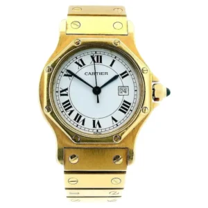 Beyond Superclones Santos 18K Yellow Gold Round 30 mm