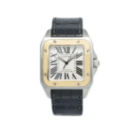 Beyond Superclone Santos Yellow Gold Steel 38mm Watch