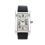 Beyond Super Clones Tank White Gold Quartz 24 mm Watch