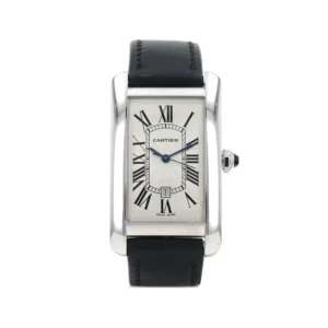 Beyond Super Clones Tank White Gold Quartz 24 mm Watch