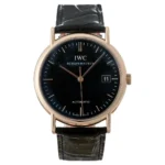 Beyond Super Clones Portofino Rose Gold Leather 38mm Watch