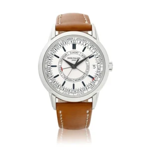 Beyond Superclone Calatrava Steel Leather 40 mm Numerals