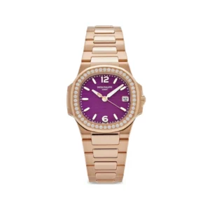 Beyond Super Clone Nautilus Rose Gold Diamond 32 mm