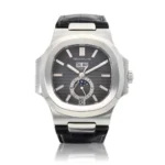 Beyond Super Clones Nautilus Steel Sapphire Leather 44 mm