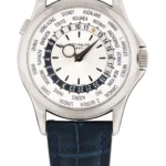 Beyond Super Clone World Time 18K White Gold Sapphire 39.5 mm