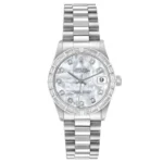 Beyond Superclones Datejust Platinum Diamond 31 mm