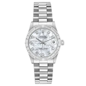 Beyond Superclones Datejust Platinum Diamond 31 mm