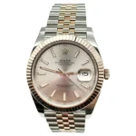Beyond Super Clones Datejust Steel Rose Gold 41 mm Jubilee