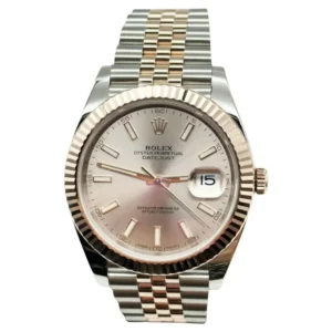 Beyond Super Clones Datejust Steel Rose Gold 41 mm Jubilee