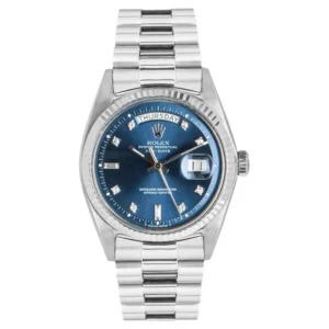 Beyond Super Clones Day-Date 18K White Gold Diamond 36 mm