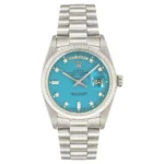 Beyond Super Clones Day-Date White Gold Diamond 36 mm