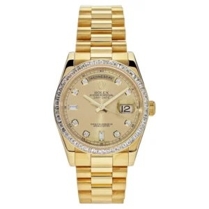 Beyond Superclone Day-Date Yellow Gold Diamond 36 mm