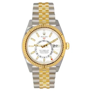 Beyond Super Clones Sky-Dweller Yellow Gold Steel 42 mm Oyster