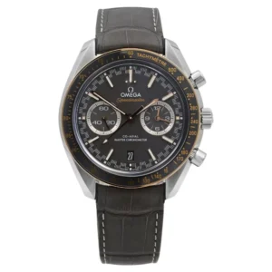 Beyond Super Clones Stainless Steel Leather 44mm Watch