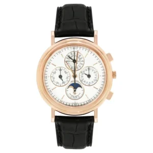 Beyond Superclone Patrimony Rose Gold Leather 38mm Watch